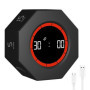 Minuteur Digital WIYETY à Bascule Gravitationnelle - Compte à Rebours Rechargeable
