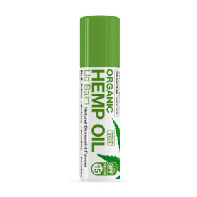 Baume à Lèvres Hydratant à l'Huile de Chanvre - SPF15