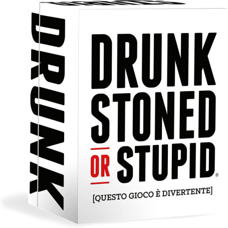 Asmodee Italie - Drunk, Stoned Or Stupid : Jeu de Cartes pour Adultes