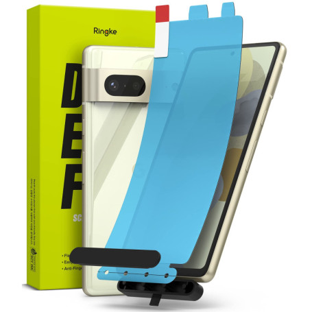 Protecteur d'écran Ringke pour Google Pixel 7 - Pack de 2 avec Application Facile