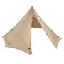 Tente Tipi VEVOR 4-6 Personnes - Tente d'Hiver Imperméable et Légère