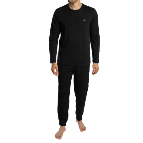 Ensemble Pyjama Noir pour Homme Emporio Armani avec Poignets
