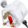 Adaptateur de Prise Schuko Retoo - Multiprise Voyage 3000W avec Fusible Intégré