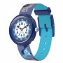 Montre Enfant Flik Flak Cutie Puppy avec Bracelet Bleu