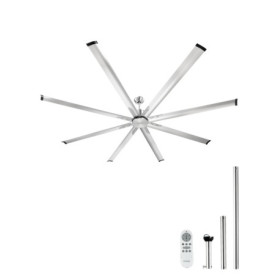 Ventilateur de Plafond Moderne VEVOR 243 cm avec Télécommande et 6 Vitesses