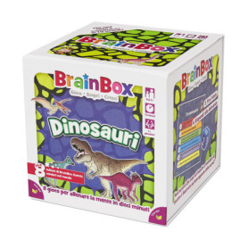 BrainBox Dinosaures - Jeu de Mémoire et d'Observation pour Toute la Famille