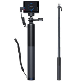 Perche à Selfie WOLFANG GB2200 pour Caméra d'Action - Charge 2600 mAh
