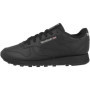 Baskets Reebok Femme Classic Leather en Cuir Noir