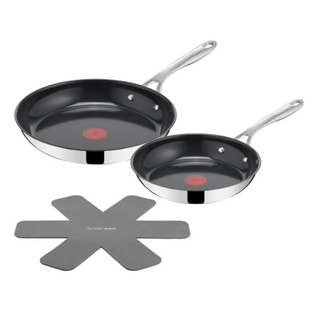 Set de Poêles Antiadhésives en Céramique Tefal Jamie Oliver 24/28cm