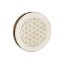 Tambour Chamanique Sonic Energy 16" - Fleur de Vie en Bois pour Méditation