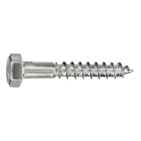 Vis à bois hexagonales galvanisées Connex 12 x 80 mm - 1000 g