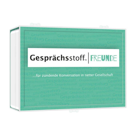 Jeu de Cartes de Conversation Amis - Kylskapspoesi Multicolore