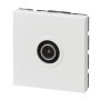 Prise TV simple mâle Mosaic 2 modules - Blanc - Legrand