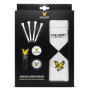 Coffret Cadeau Lyle & Scott Argyle Links Pouch pour Golfeurs - Pochette en Cuir Noir
