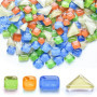 Kit de Mosaïque Créative pour Enfants et Adultes - 200g de Tesselles Colorées