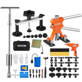 Kit de Débosselage VEVOR 69 Pièces - Réparation Carrosserie sans Peinture
