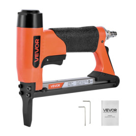Agrafeuse Pneumatique Long Bec VEVOR - Calibre 22 pour Bricolage et Menuiserie