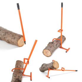 Cric à Bûches Multifonction VEVOR 1219 mm - Lève-Tronc en Acier Robuste