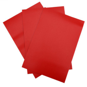 Kit de 3 Patchs de Réparation en PVC pour Kayak et Radeau - Rouge