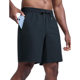 Short de Sport Athlétique CRZ YOGA à Séchage Rapide pour Hommes - True Navy
