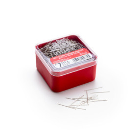 Épingles Inflex N°7 en Acier Trempé Nickelé - Boîte de 250 g