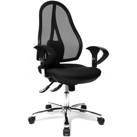 Chaise de Bureau Ergonomique Topstar OP290UG20 Noir avec Dossier Réglable