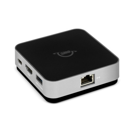 Station d'accueil OWC 6 Ports USB-C Travel Dock 100W - Gris Espace