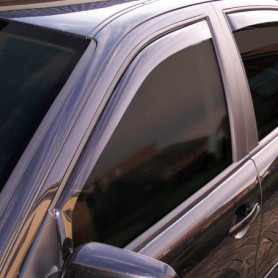 Déflecteurs d'air Noir sur mesure pour Nissan Qashqai III (J12) 2021-