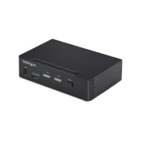 Commutateur KVM DisplayPort 4K 60Hz StarTech - 2 Ports avec Hub USB 3.0
