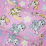 Parure de lit réversible Paw Patrol pour fille - Motif coloré avec taie d'oreiller assortie