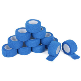 AiQInu Bandes Élastiques Auto-adhésives pour Animaux - 12 Rouleaux Imperméables