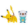 Pack de Figurines Pokémon de Combat - Oshawott & Pikachu
