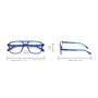 Lunettes de Lecture Prontoleggo Prince Bleu +2,00 Dioptries