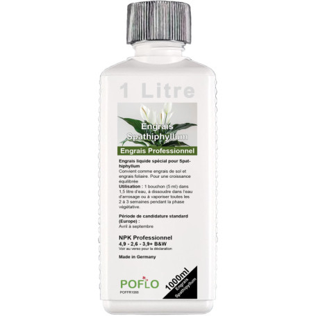 Engrais Liquide Concentré POFLO pour Fleur de Lune - 1000 ml