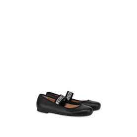 Ballerines Love Moschino Femme Polja en Nappa Noir - Taille 39 EU
