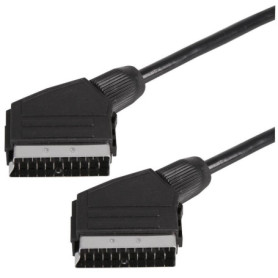 Câble Péritel Mâle vers Mâle 2m PROSIGNAL - Audio/Vidéo Compatible TV et DVD