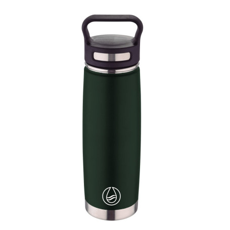 Bouteille Thermos Bergner 500ml en Acier Inoxydable - Vert, Idéale pour Boissons Chaudes et Froides
