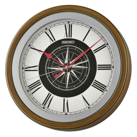 Horloge Murale Silencieuse Seiko QXA844B - Design Multicolore