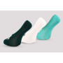 Chaussettes Invisibles Reebok Unisexes - Lot de 3 Paires Confortables en Coton Respirant