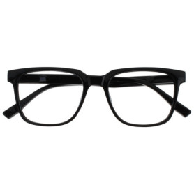 Lunettes de Lecture OPULIZE LEO - Monture Rectangulaire Noire pour Hommes et Femmes