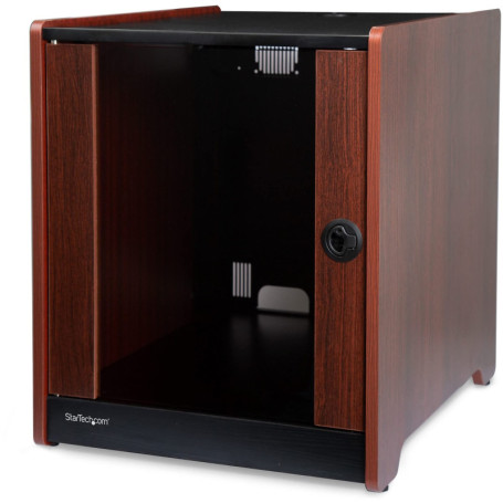 Armoire Serveur 12U en Bois avec Verre Teinté - StarTech