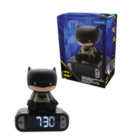 Réveil Veilleuse Batman avec Effets Sonores - Lexibook