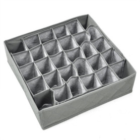 Boîte de Rangement TRIXES pour Chaussettes et Sous-Vêtements - 30 Compartiments