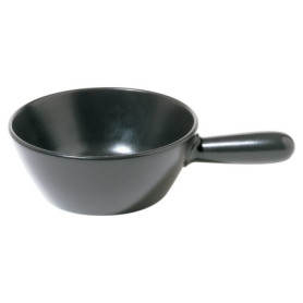 Casserole à Fondue Mami en Céramique Noire - Alessi