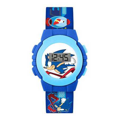 Montre Numérique Sonic The Hedgehog pour Enfant - Bracelet Bleu