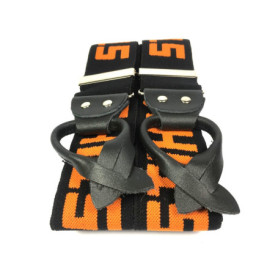 Bretelles Professionnelles Stihl Noir/Orange pour Pantalon