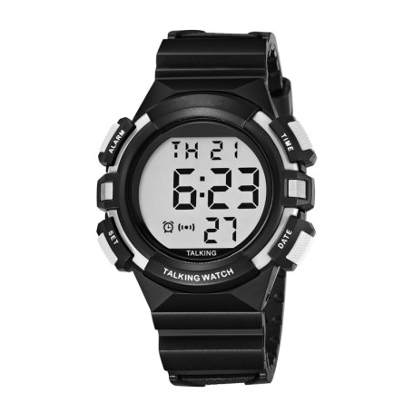 Montre Parlante STAB High Tech Parts Stalk 1 - Idéale pour Seniors et Malvoyants