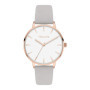 Montre Analogique Tamaris Femme en Cuir Gris Clair