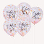 Ballons Scintillants en Feuille d'Or Rose pour Baby Shower