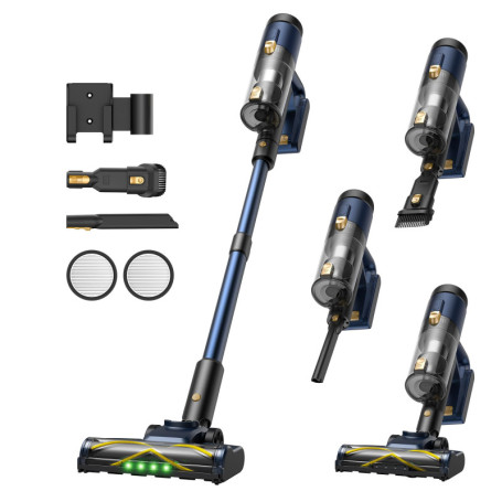 Aspirateur Balai Sans Fil Vexilar Blitz V12 - Puissance 450W et Autonomie 50 min